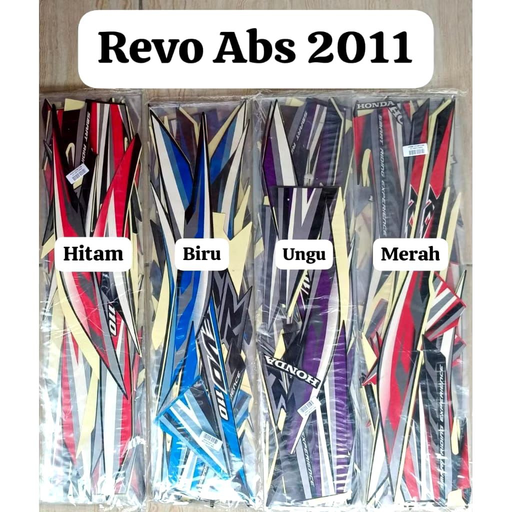 Striping Motor/ Les Body Honda Revo Abs 2011