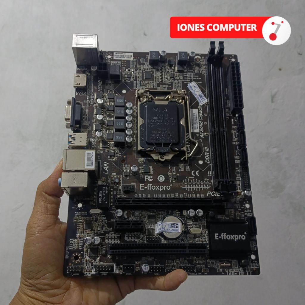 Motherboard Effoxpro H61 LGA 1155