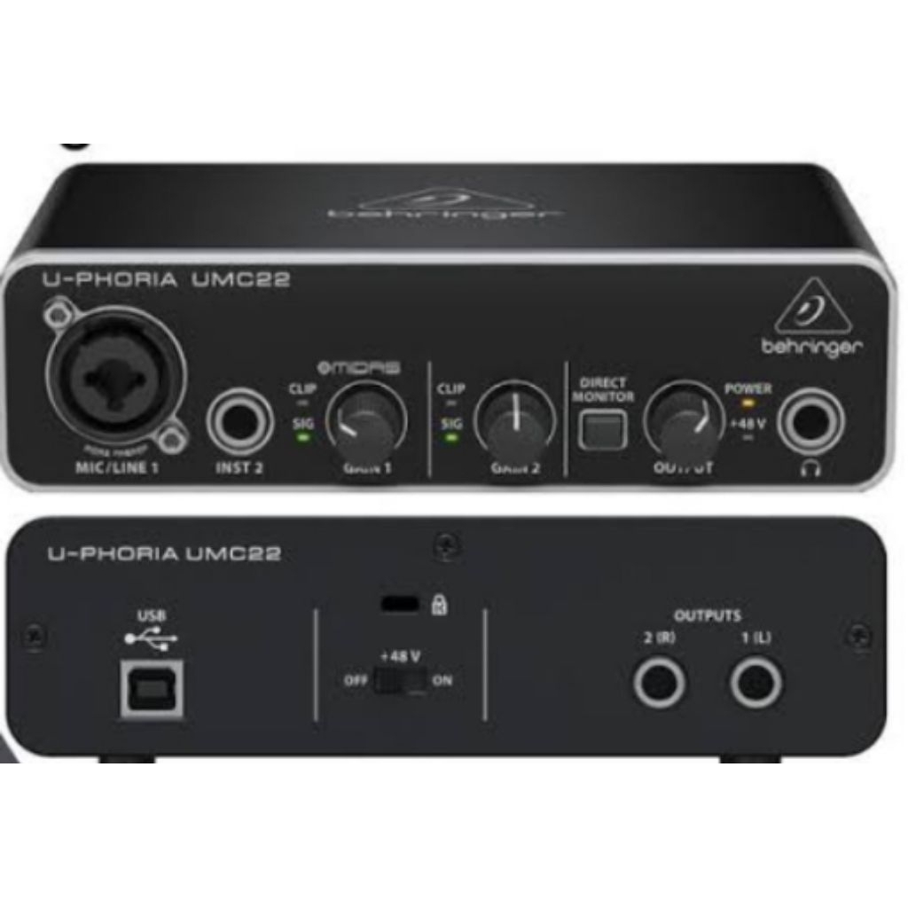 Audio Interface Behringer UCM 202