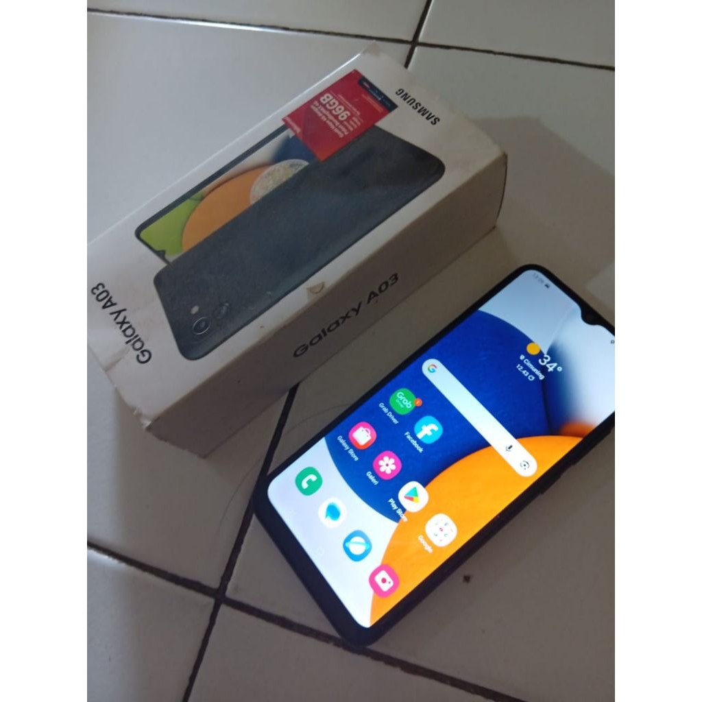 HP Samsung a03 second 4/64