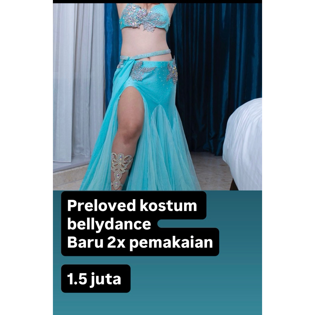 preloved kostum bellydance