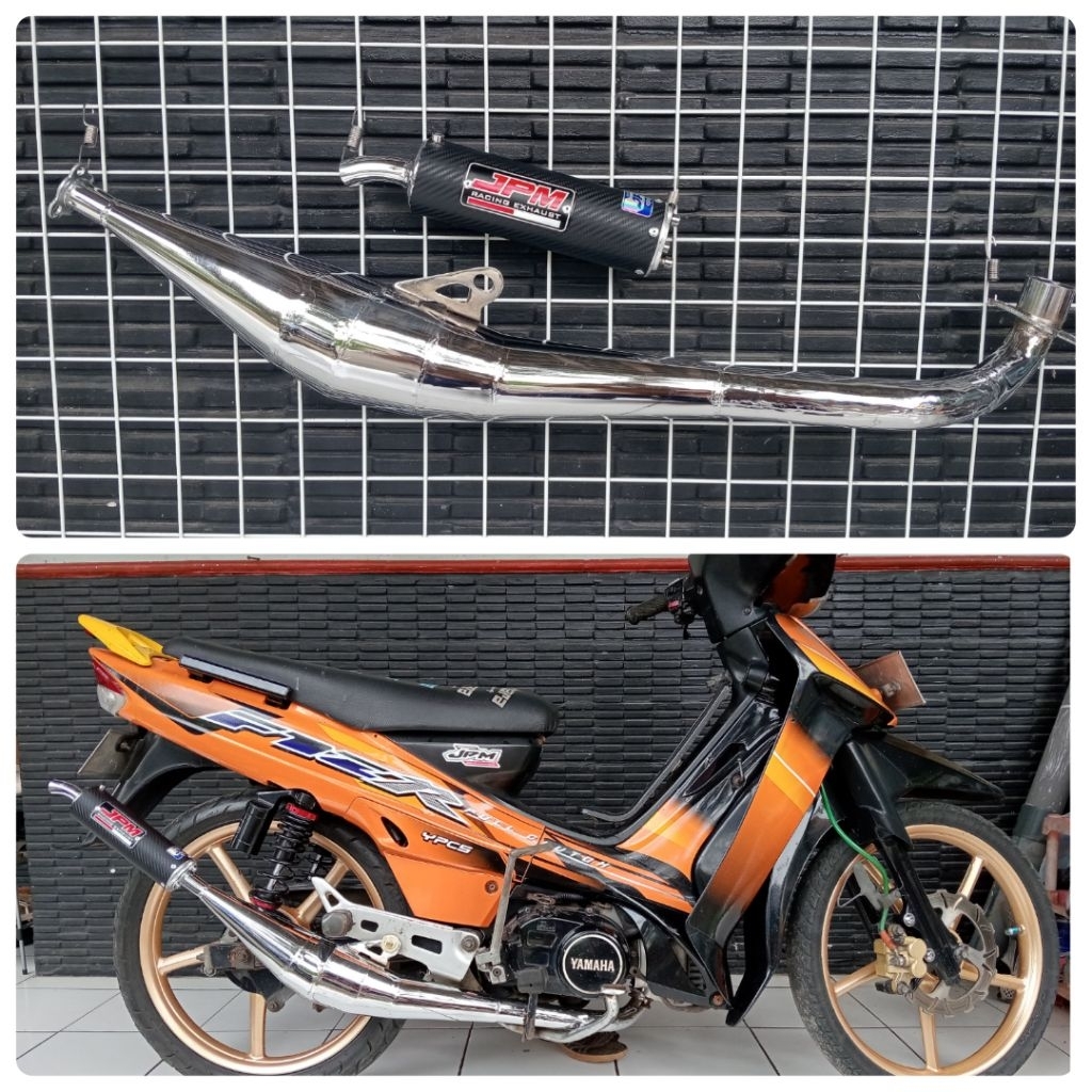 Knalpot Racing Fiz r croom carbon skotlet .JPM RACING