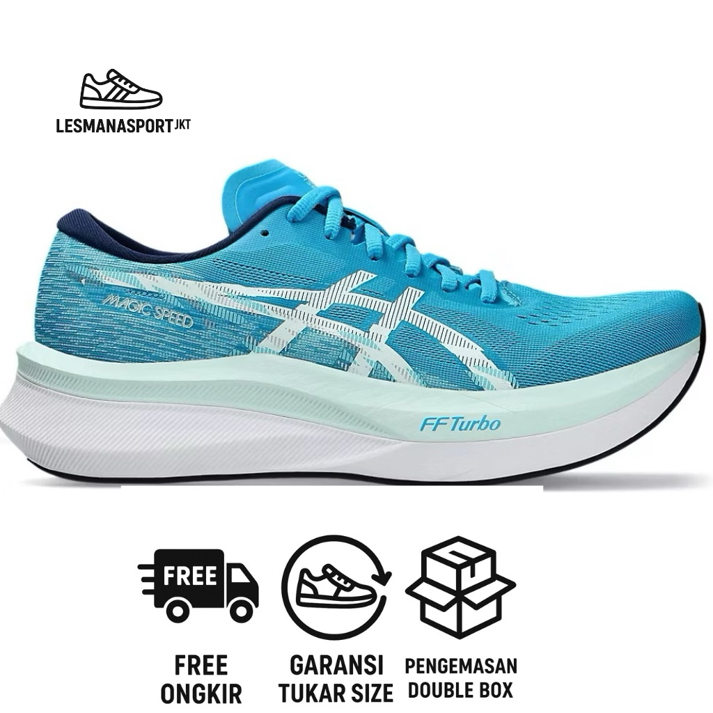 SEPATU RUNNING MAGIC SPEED 4 SHOOTING SEA BLACK
