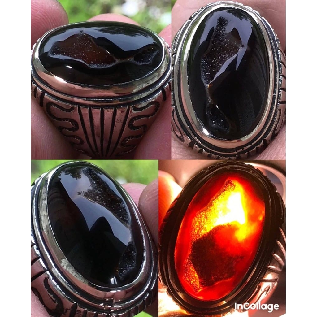 BLACK YAMAN WULUNG COMBONG MOTIF LAHAR MERAPI HITAM PEKAT AJIB ANTIK