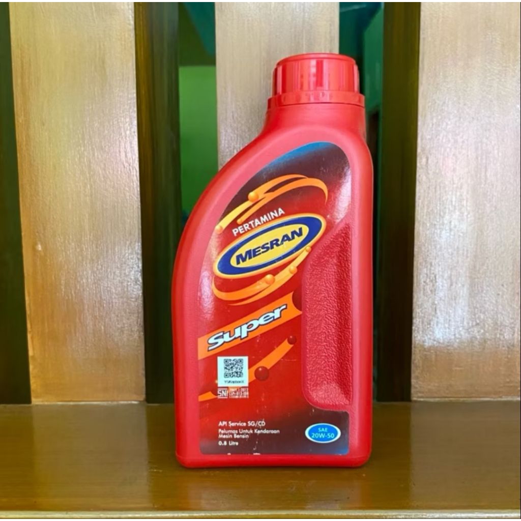 OLI MESRAN SUPER ORIGINAL PERTAMINA 0.8 LITER
