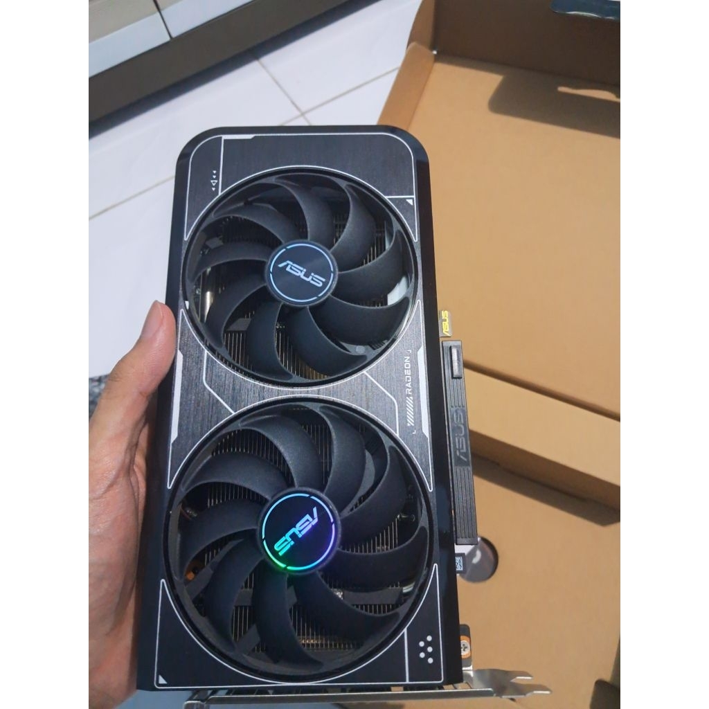 rx 6600 asus dual v3 second