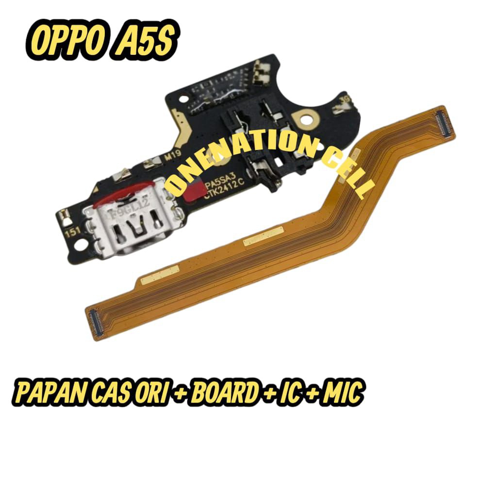 PAPAN CAS PAPAN KONEKTOR CAS KONEKTOR CHARGER OPPO A5S KONEKTOR CAS KONEKTOR CHARGER PLUS FLEXIBLE B