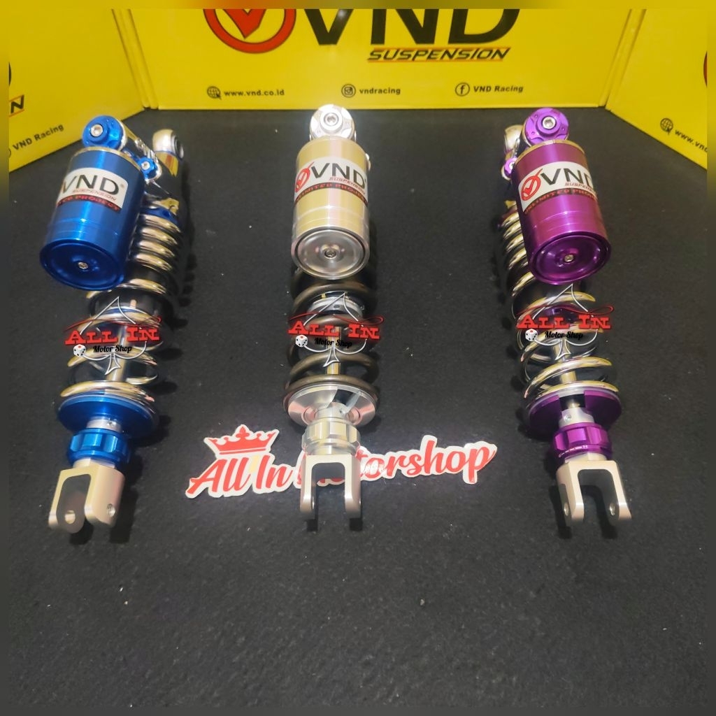 Vnd shockbreaker tabung atas ak111 b1 305/330mm mio vario 125 150 beat scoopy genio shock vnd ak 111
