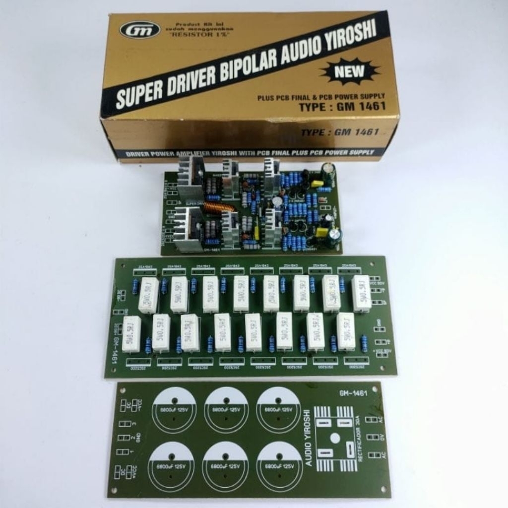 KIT DRIVER POWER POWER AMPLIFIER YIROSHI GM 1461