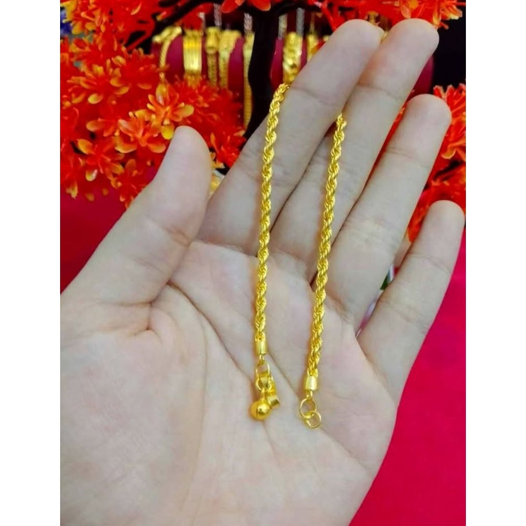 perhiasan mewah lapis emas london versi asli 99%