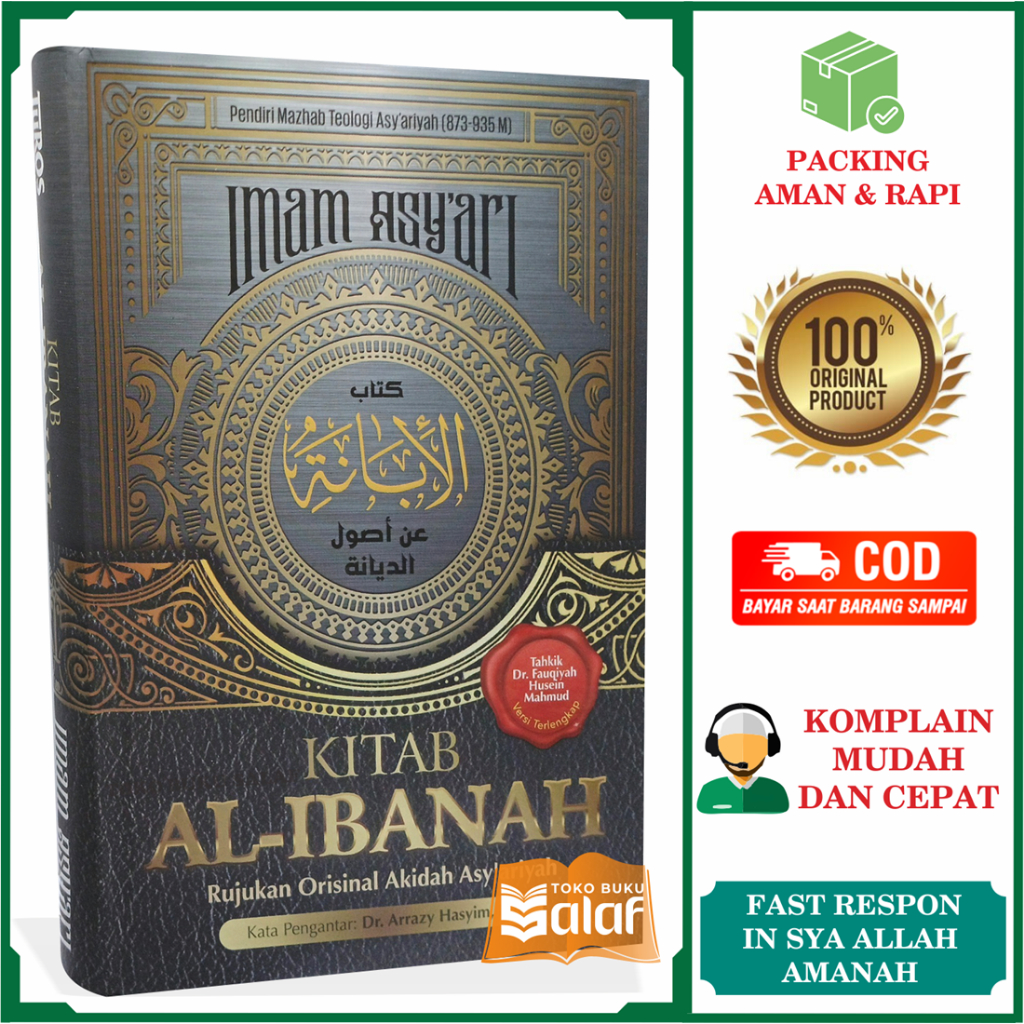 Kitab Al-Ibanah Rujukan Orisinil Akidah Asy'ariyah Karya Imam Asyari Pengantar Buya Arrazy Aqidah As