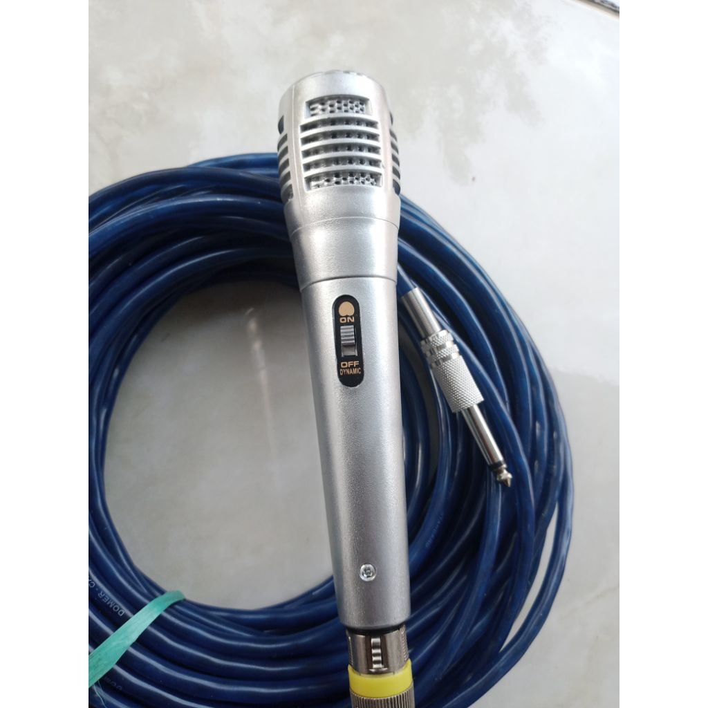 mikrofon kabel isi 3 tembaga panjang 20 mtr