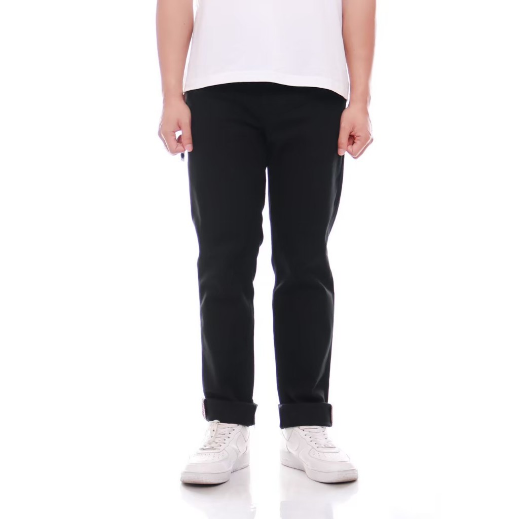 Arunikalabel - Celana Panjang Jeans Naomi Denim Selvedge New Bageler