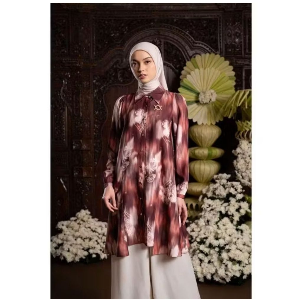 SELARA TUNIK WERING KLAMBY SALE SIZE L LD 105