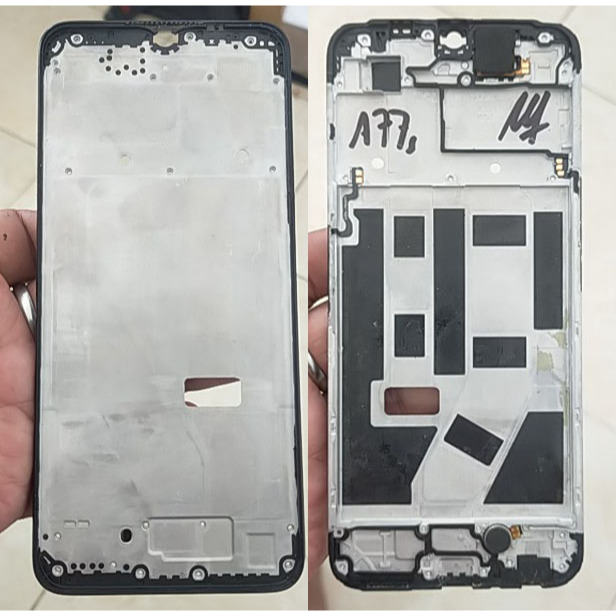 Frame LCD Oppo A77s Refurbish Tatakan LCD Oppo A77s Second Tulang LCD Oppo A77s Refurbish