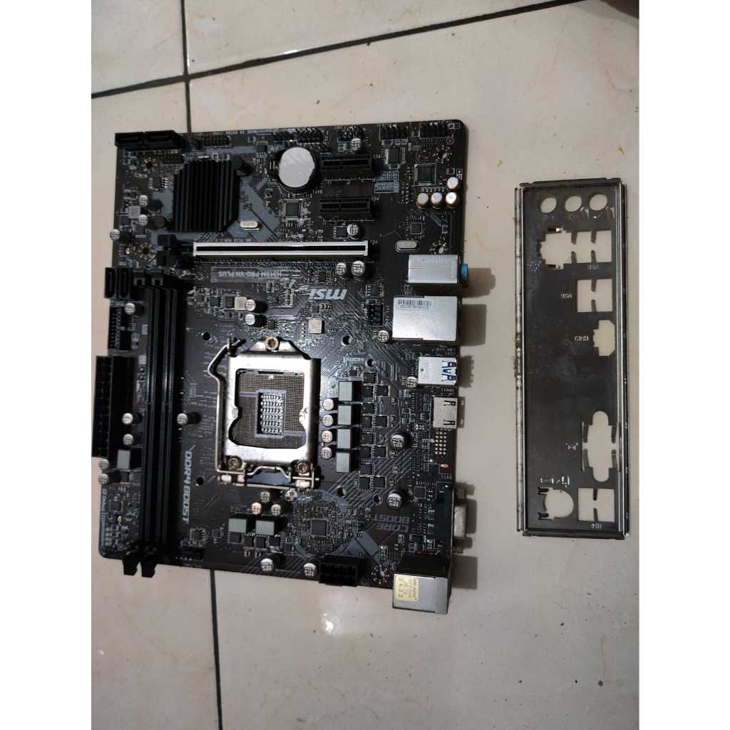 Motherboard MSI H310M PRO-VH Plus Intel LGA 1151 Gen 8/9 DDR4 PCI Express Gen 3 USB 3.0 HDMI VGA Mob