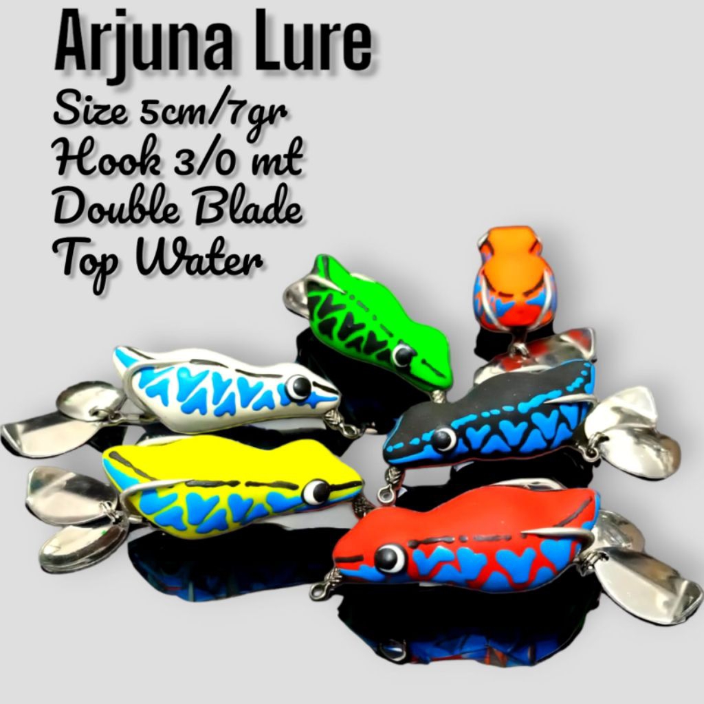 SOFT FROG BEBEK 5CM DOUBLE BLADE BERISIK ARJUNA LURE