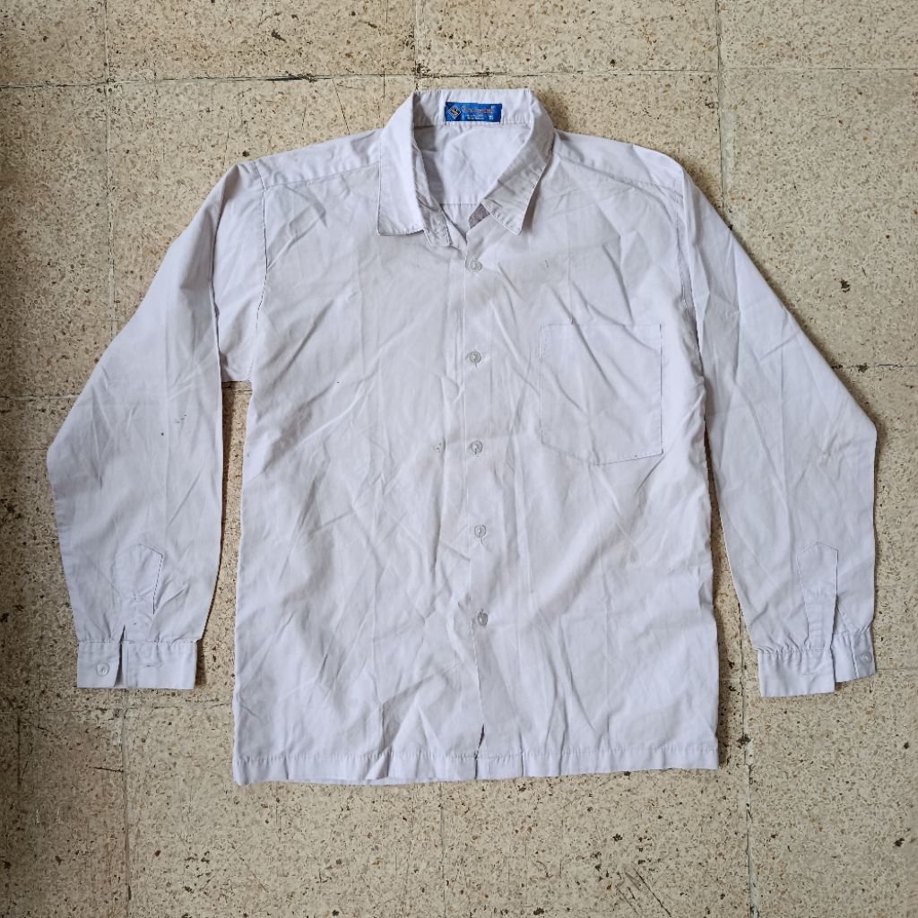 PL baju sekolah putih merk seragam / ton 111