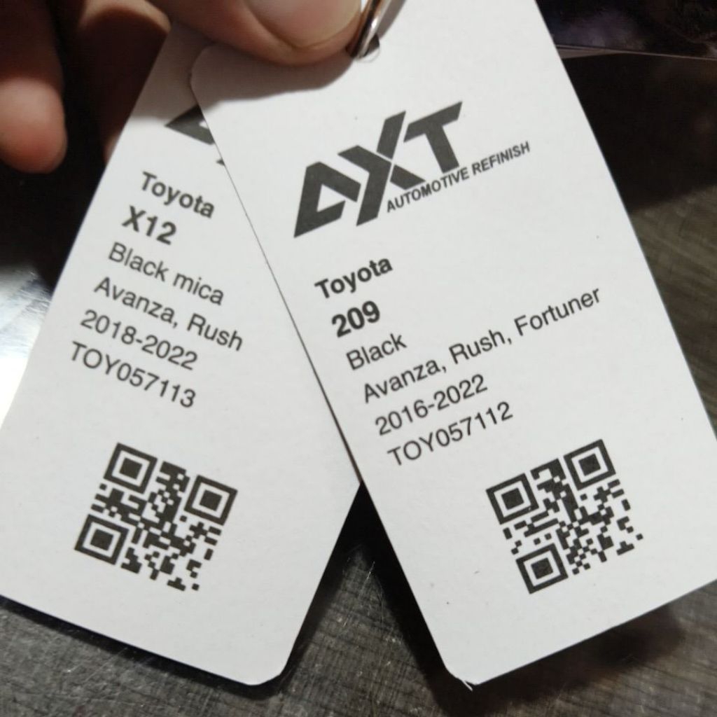 AXT PU Black Mica X12 atau 209