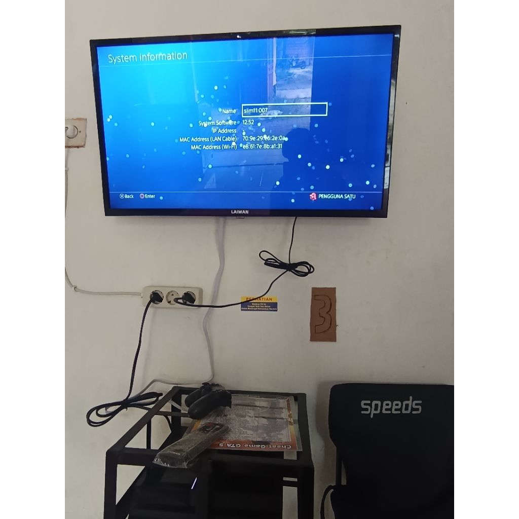 PS 4 ORI FAT 500 GB Second