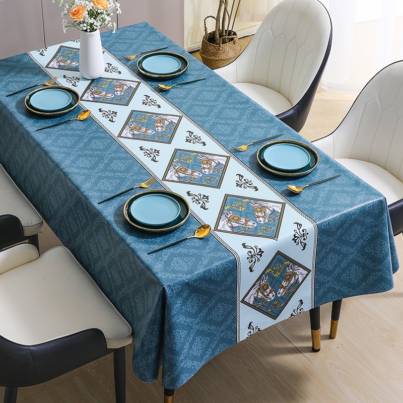 Taplak Meja Elegan dengan Gaya Mewah: Anti Air, Anti Noda, Tahan Panas, & Mudah Dibersihkan. Khusus 