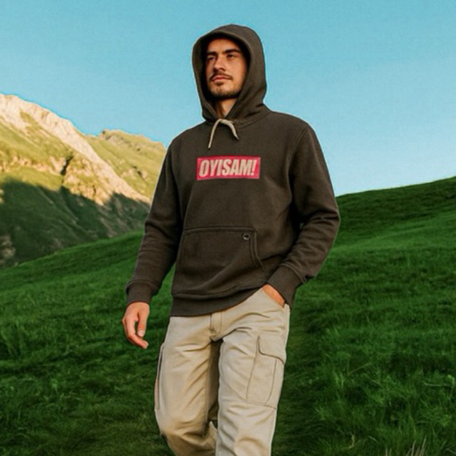 JAKET PULLOVER OYISAM "PULL ORI BROWN"