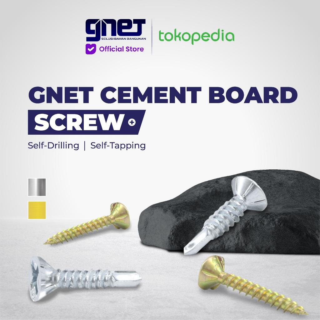 GNET Cement Board Screw | Skrup Papan Semen