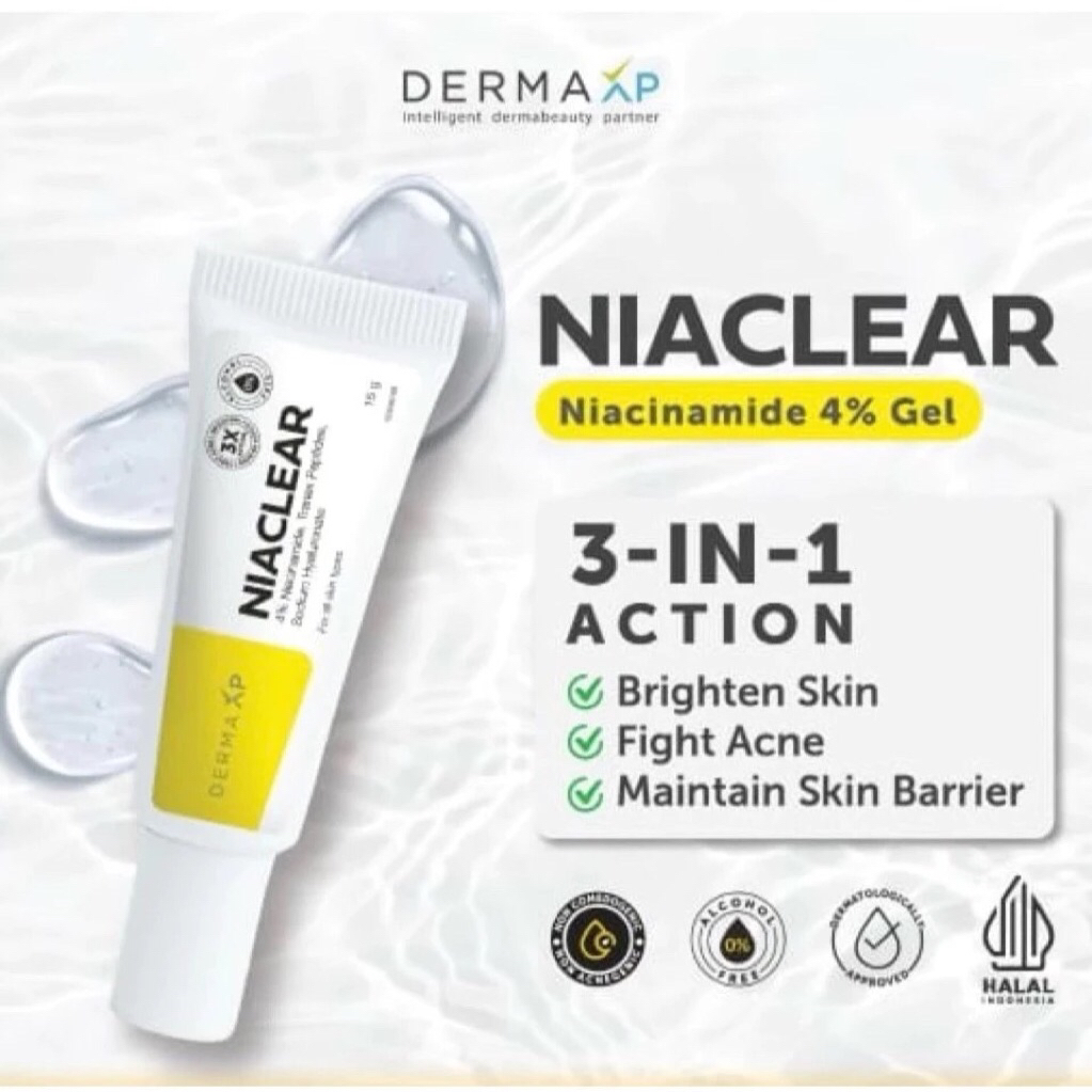 Niaclear Mencerahkan Menyamarkan Bekas jerawat PIE PIH
