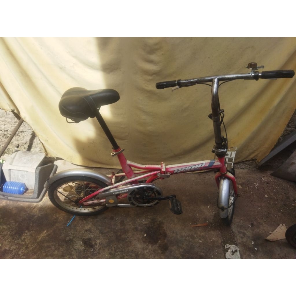 sepeda lipat Genio 16" jadulan