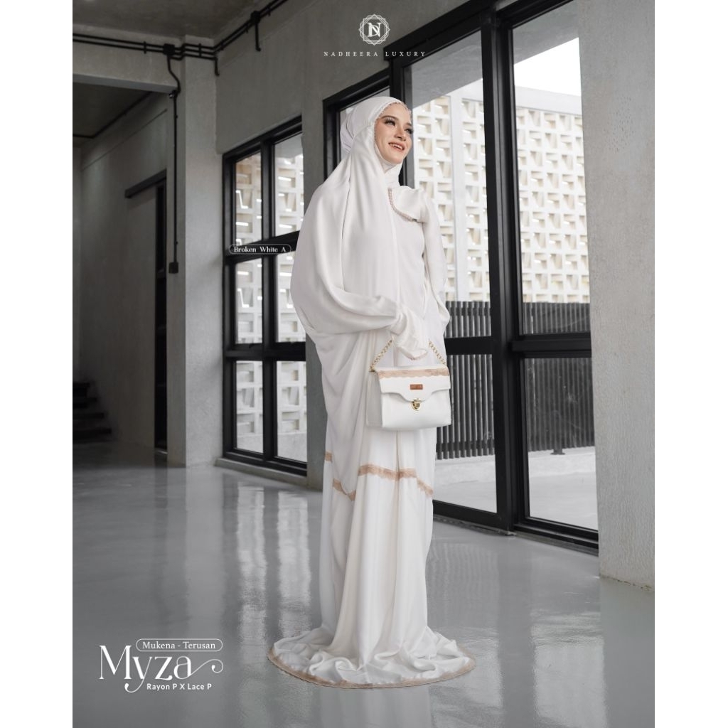 MYZA MUKENA TERUSAN BY NADHERRA LUXURY