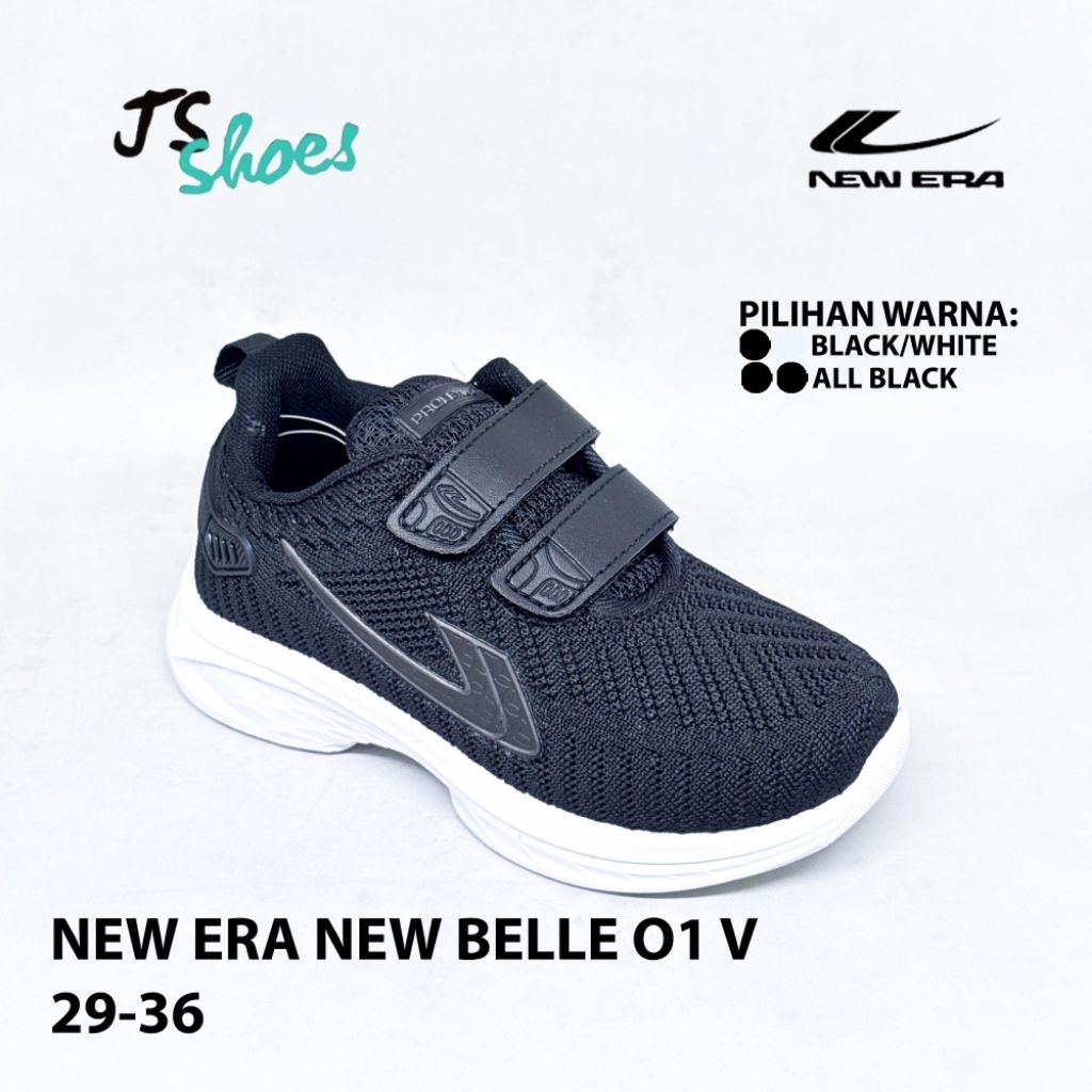 NEW ERA BELLE 01 - SEPATU SEKOLAH KRETEK ANAK MERK NEW ERA ORIGINAL