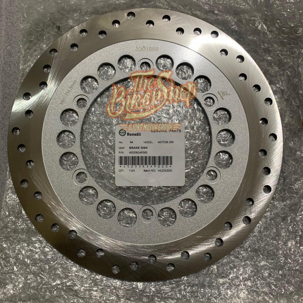 piringan cakram depan benelli motobi 200 efi original