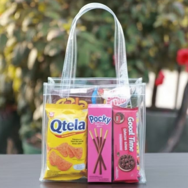 Tas Mika Souvenir Ulang Tahun Anak Bening Transparan