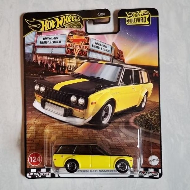Hotwheels Premium Boulevard Datsun 510 Wagon