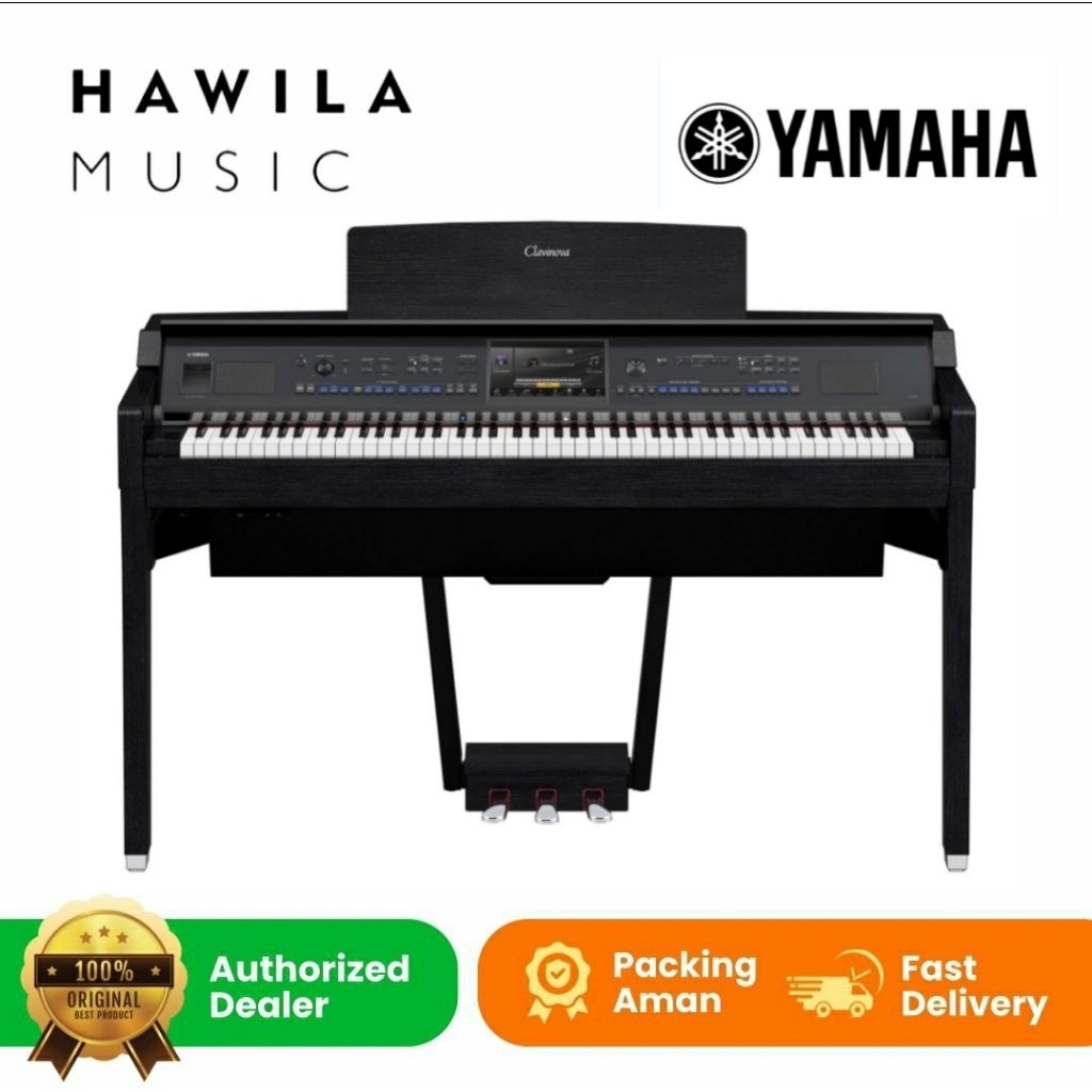 Piano Yamaha Clavinova CVP909B CVP 900 Black Original
