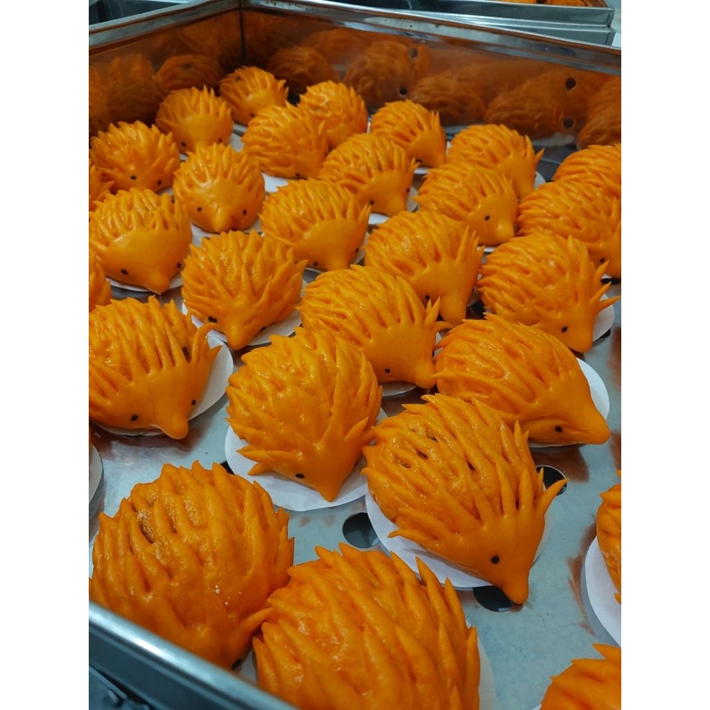 Pao landak orange isi coklat 10pcs/pack
