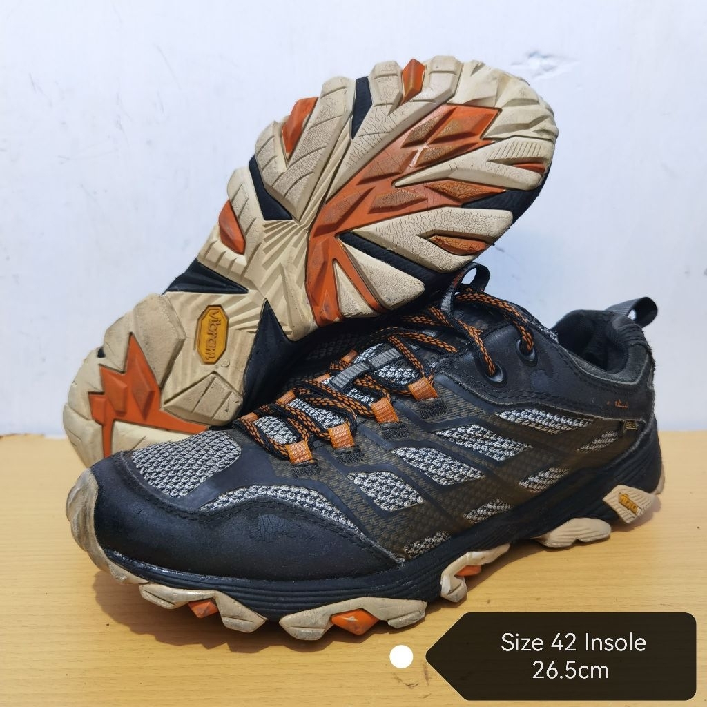Sepatu Outdoor Trail Run MERRELL GORE-TEX VIBRAM 42