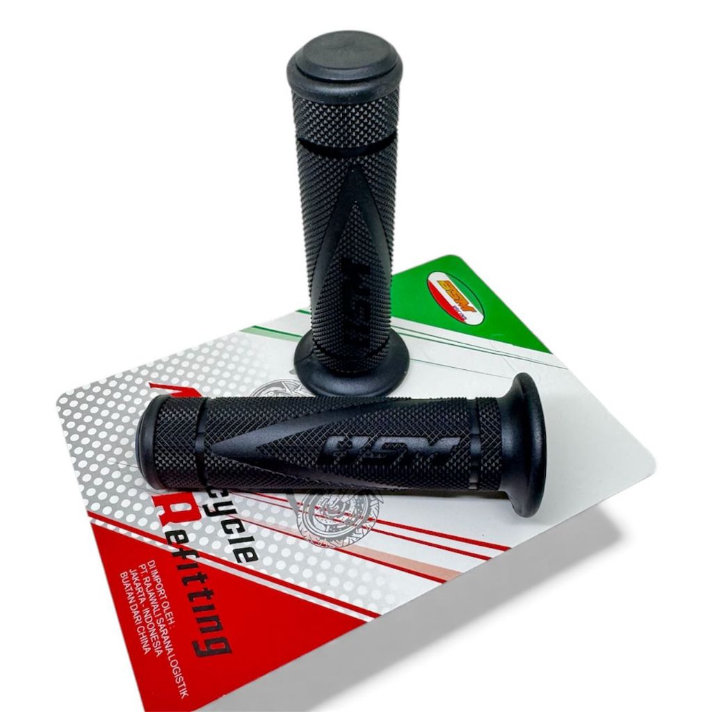 HANDGRIP VARIASI MOTOR BSM SBJ-189 GRIP ORIGINAL BSM RACING SEPASANG UNIVERSAL