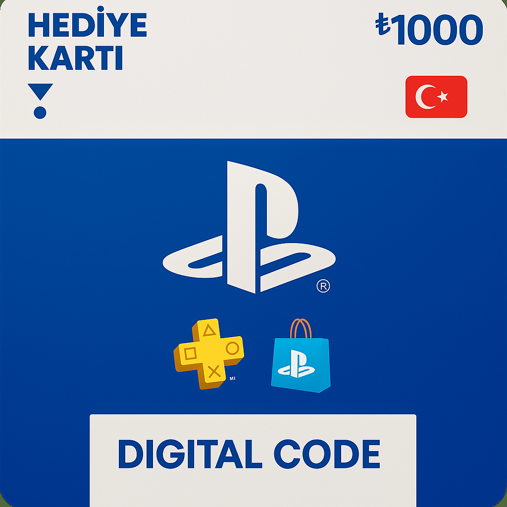 Playstation Gift Card Turkey PSN Voucher Murah Cepat PS4 PS5
