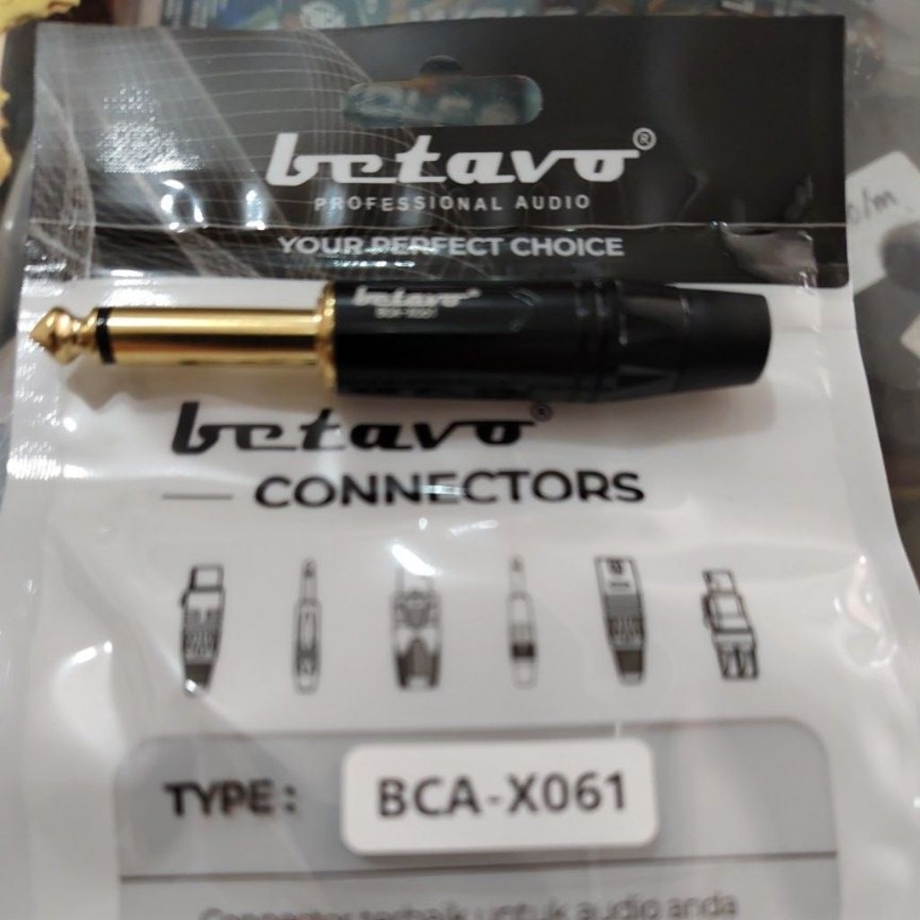 Jack TOA mono Betavo  Jek Akai Mono Betavo Jek Toa Mono Betavo