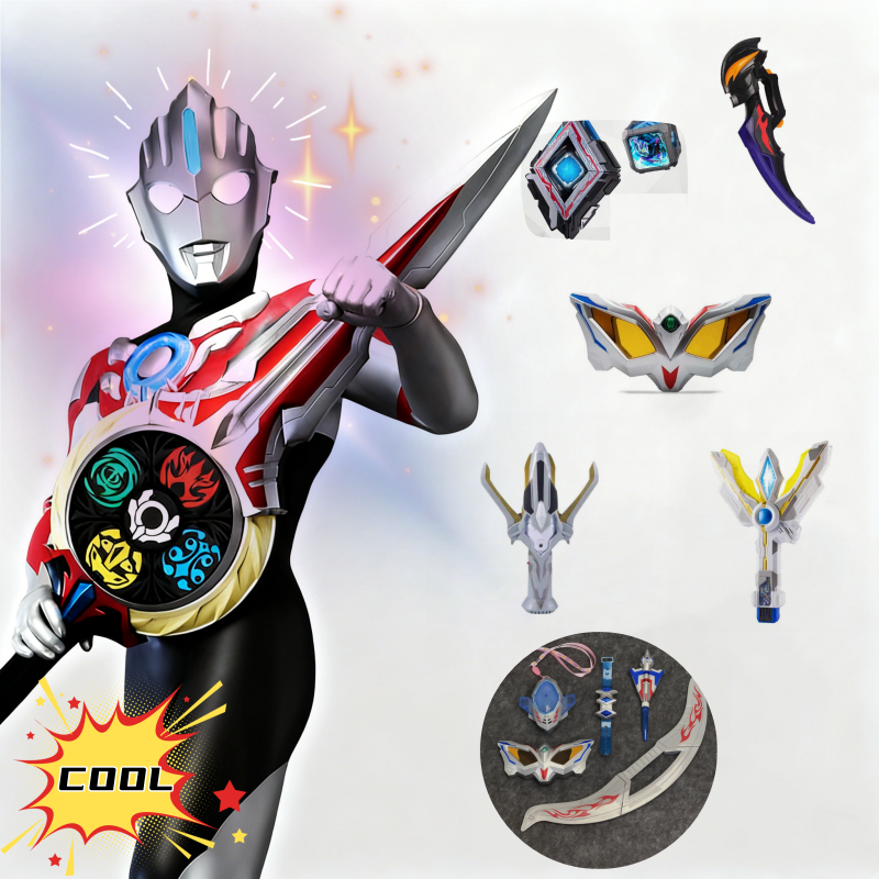Senjata Ultraman Z Geed Orb Tiga Ultramen X Ultrman Rosso Mainan Anak Laki Laki/Ultraman Trigger Tra