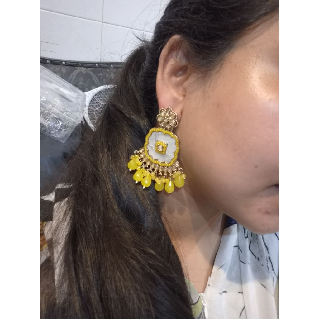 anting india / anting lonceng india mutiara (chat admin sblm chekout)