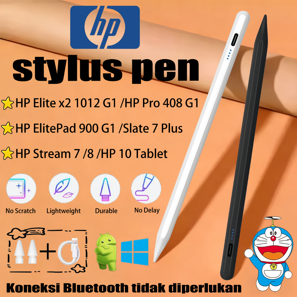 [100% Asli] HP ElitePad 900 G1 /HP Pro Tablet 608 G1 /HP Slate 7 /HP Stream  Stylus pen Android dan 