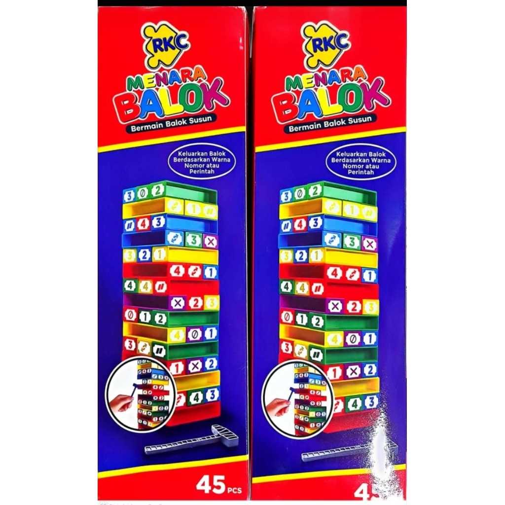 Mainan TOWER STACKO  stacko