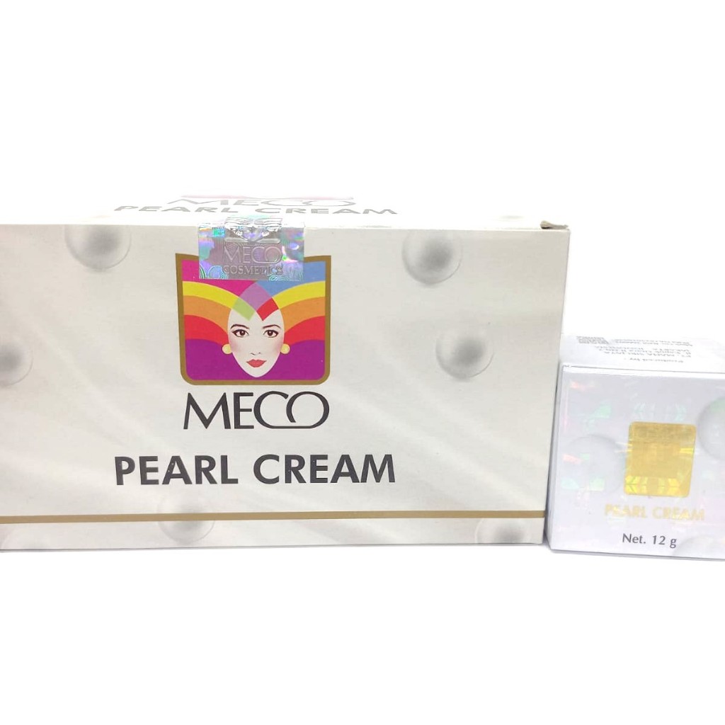 MECO PEARL CREAM 1 Lusin BPOM Halal Original Termurah