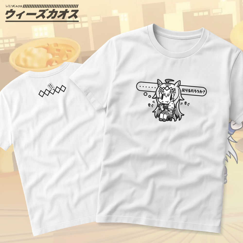 Kaos Anime Uma Musume Oguri Cap | Baju Atasan Lengan Pendek Kaos Pria dan Wanita | Kaos Baju Oguri C