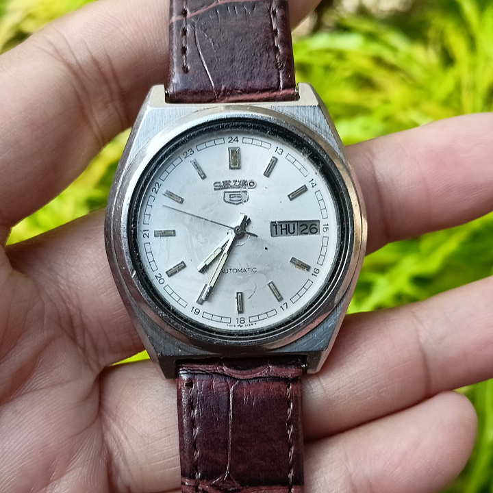 SEIKO 7009-3170 Silver Vintage Second Original | Jam Tangan Pria Preloved