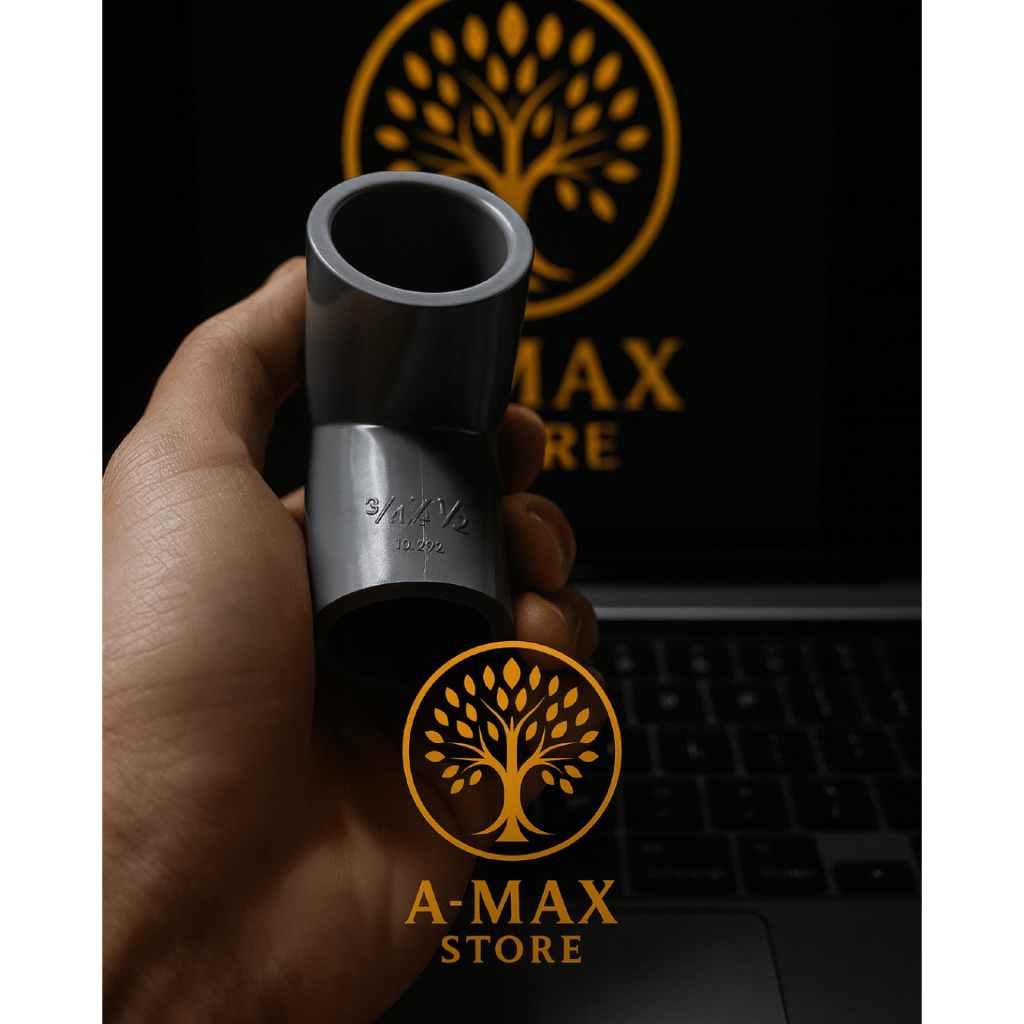 TEE PVC 3/4 x 1/2 INCH / Tee 3/4 x 1/2 Inch