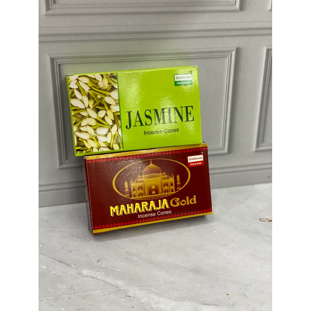 Dupa tumpeng/ dupa kerucut jasmine merek darshan / dupa kerucut maharaja