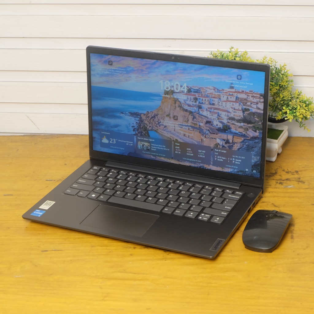 SLIM Lenovo V14 G2 ITL Core i3 gen 11 ram 8 SSD - Laptop bekas - Laptop Second - laptop Murah